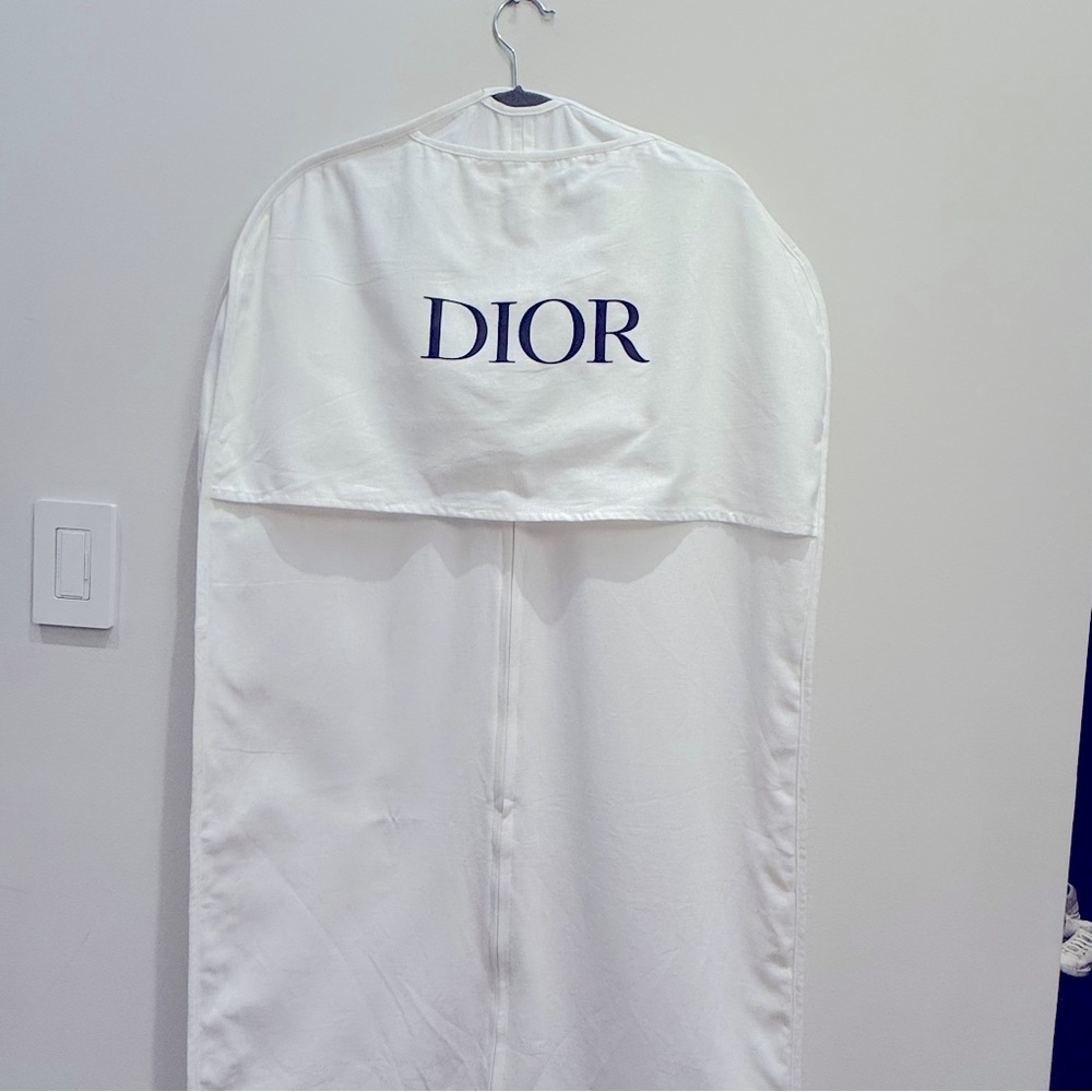Dior Large White Garment Bag Cotton 4 Feet x 2 Feet - Picture 2 of 8